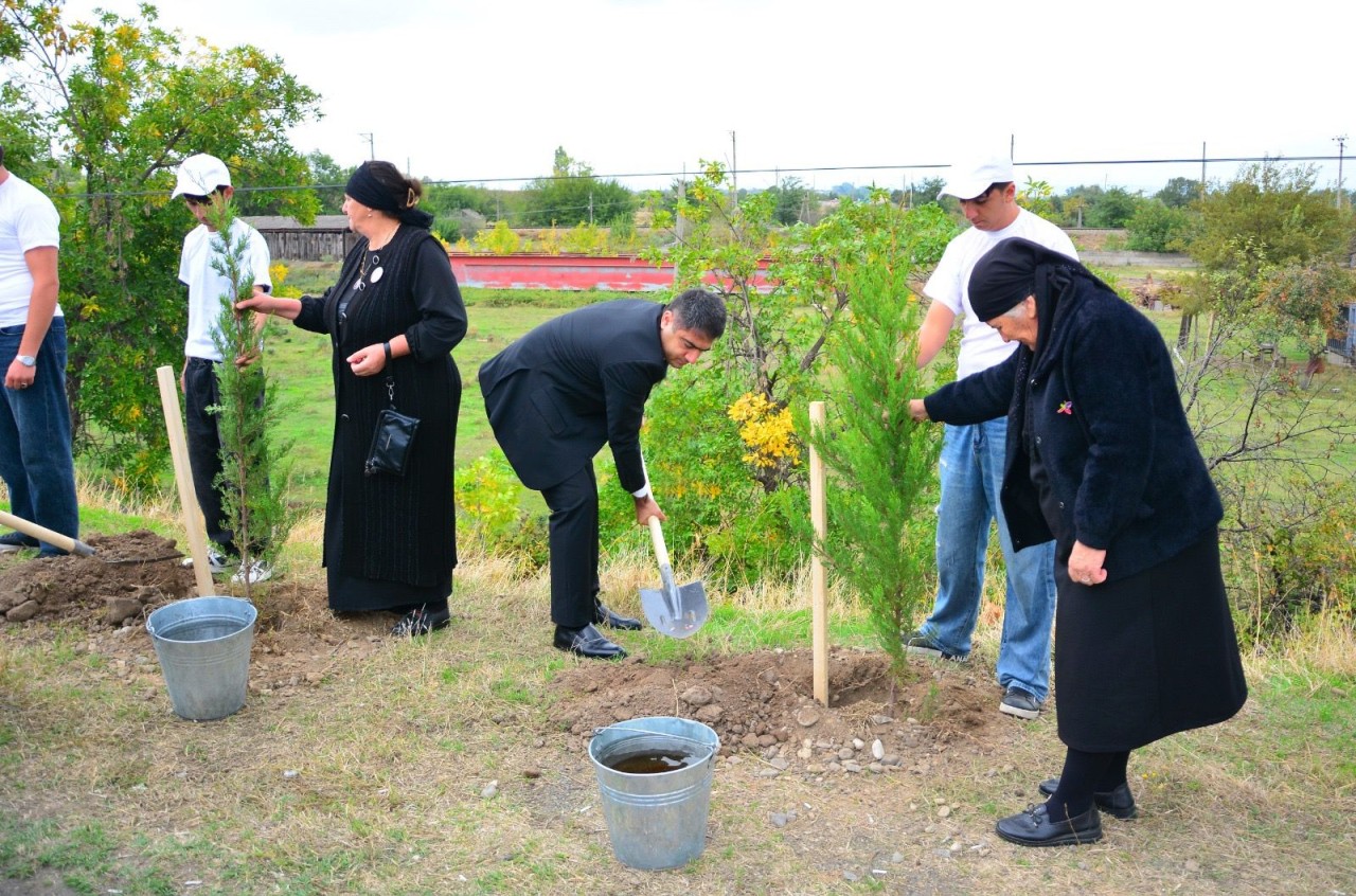 Anım Günü Ağstafada silsilə tədbirlərlə qeyd olunub - FOTOLAR